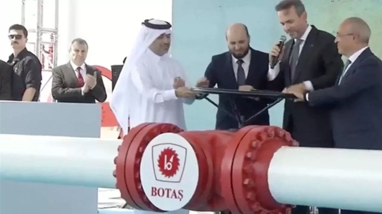 Türkiye’den Suriye'ye Doğalgaz Akışı Başladı