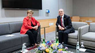 Mehmet Şimşek, IMF Başkanı ile Görüştü