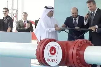 Türkiye’den Suriye'ye Doğalgaz Akışı Başladı