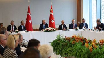 Erdoğan, ABD’li Dev Şirketlerin CEO’ları ile Buluştu