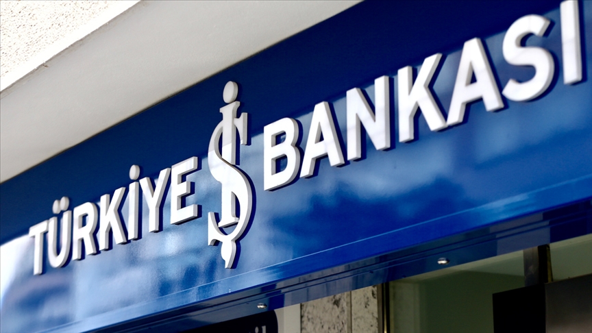 Türkiye İş Bankası logosu, bankanın faizsiz kredi ve nakit avans fırsatını yansıtan görsel.