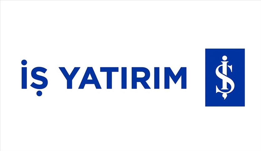 Türkiye İş Bankası’nın yatırım kolu olan İş Yatırım’ın mavi renkli logosu, güvenilirlik ve köklü geçmiş vurgusuyla dikkat çekiyor.