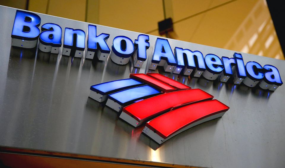 Aselsan hisselerinde yüklü satış yapan Bank of America’nın kurumsal logosu.