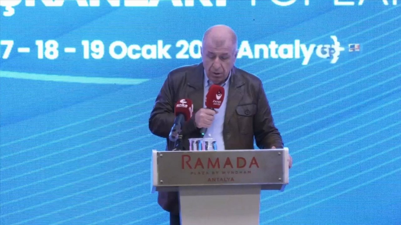 Ümit Özdağ'ın tutuklanmasına neden olan Antalya'da yaptığı konuşmadan bir kesit