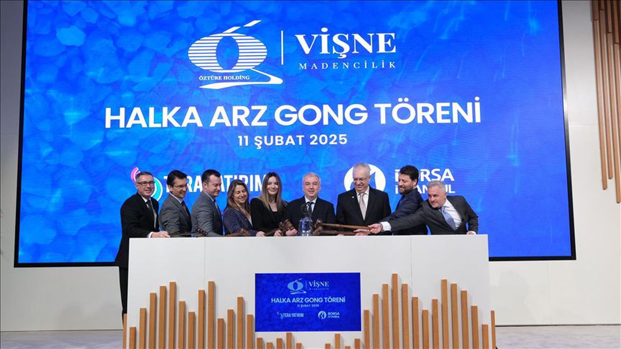 vişne madencilik, halka arz töreni, Borsa İstanbul