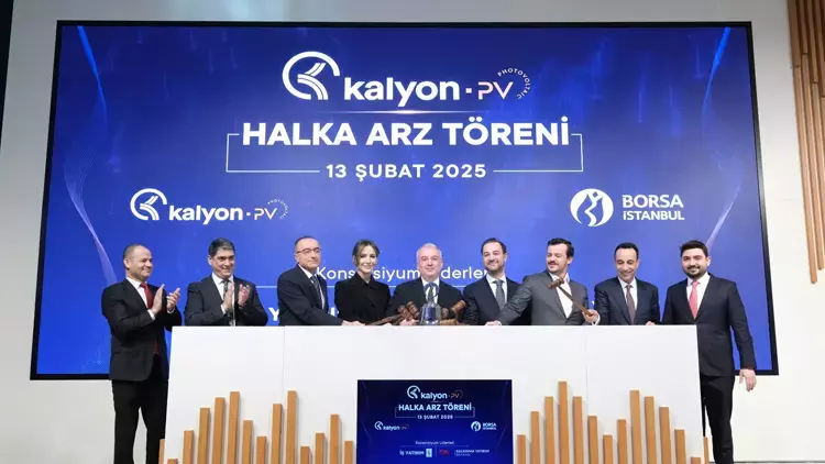 Kalyon Güneş Teknolojileri, halka arz toreni