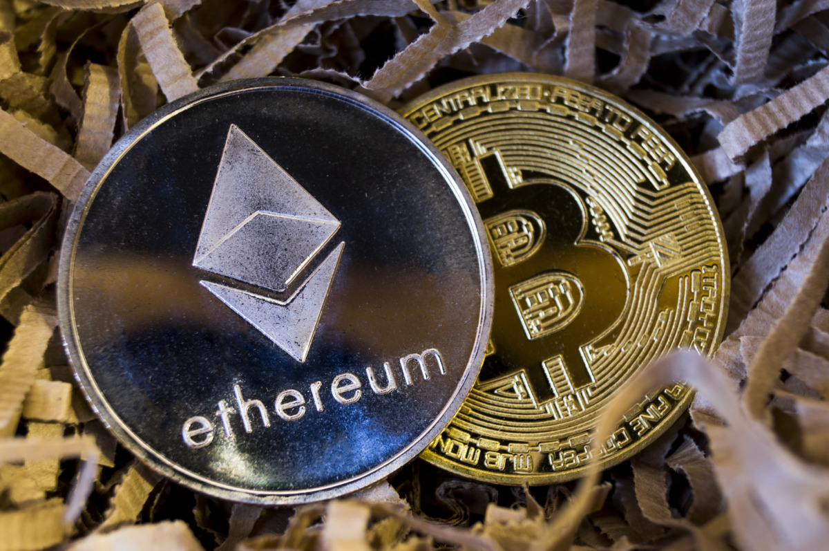 bitcoin ve ethereum görseli