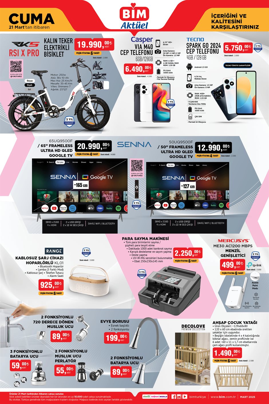 BİM 21 Mart Elektronik
