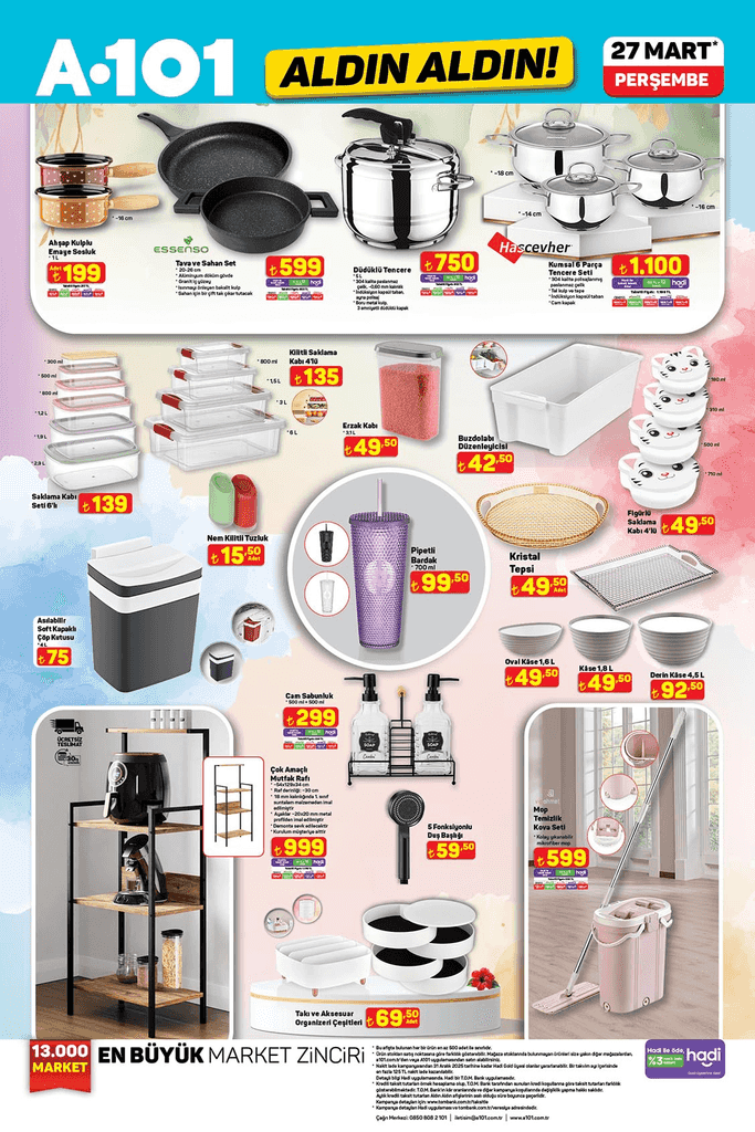 A101 Aktüel Katalog 27 Mart