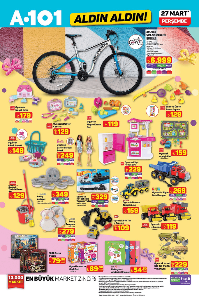 a101 katalog aktüel 27 Mart 2025