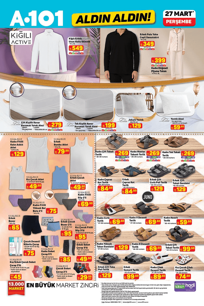 A101 Aktüel Katalog 27 Mart 2025