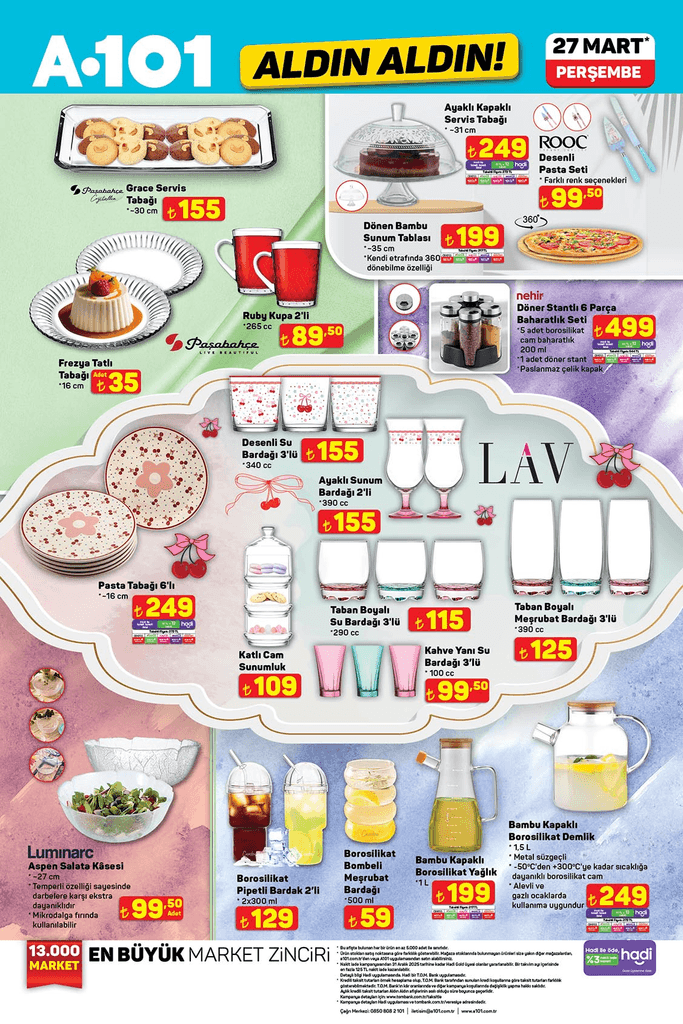 A101 Aktüel Katalog 27 Mart 2025