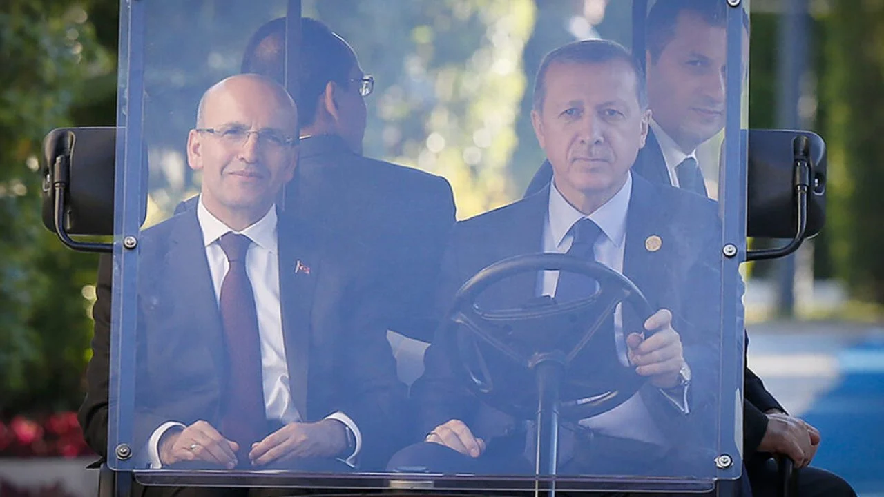 mehmet şimşek ve recep tayyip erdogan