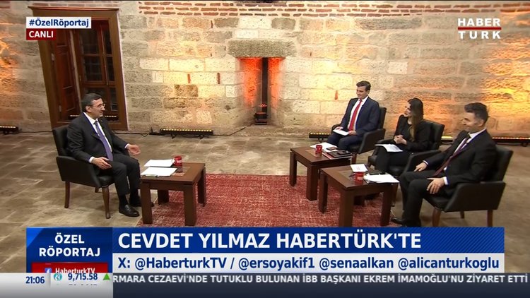 cevdet yılmaz habertürk