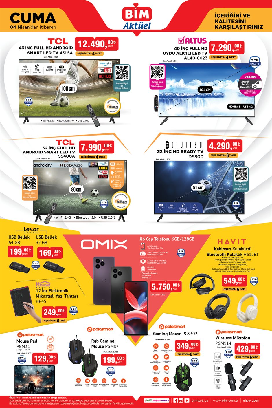 bim aktüel katalog 4 nisan