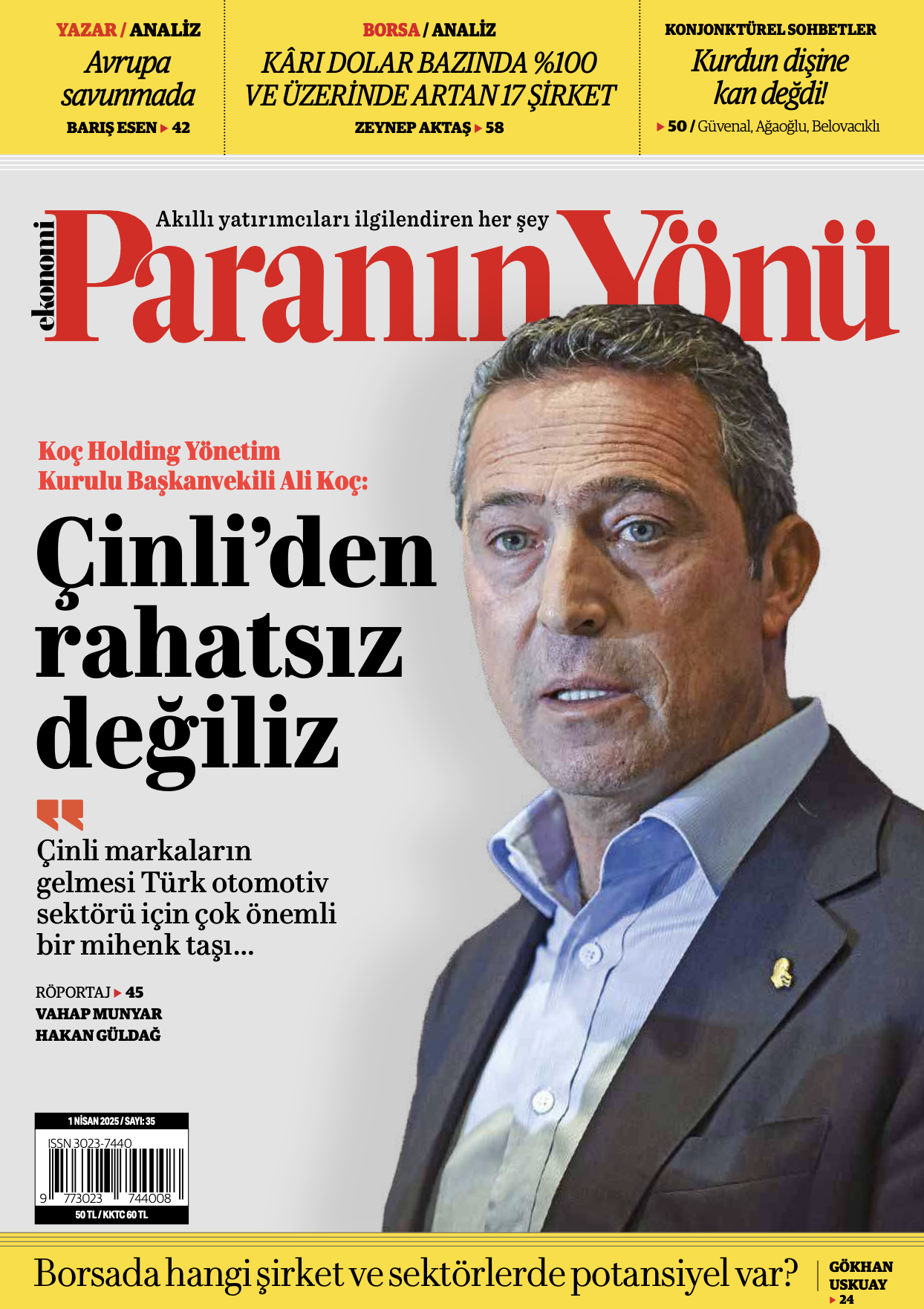 paranın yönü nisan sayısı