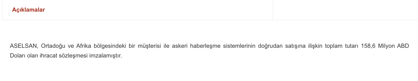 asels açıklama kap