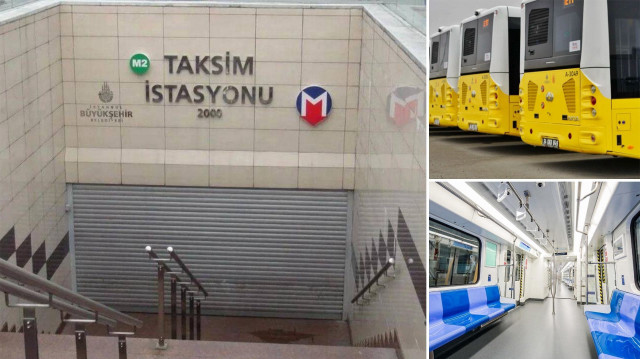 1 Mayıs 2025’te güvenlik önlemleri kapsamında metro ve bazı metrobüs durakları kapatıldı.