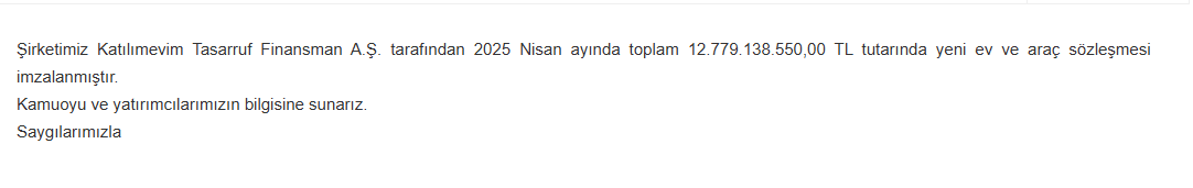 katılımevim hisse