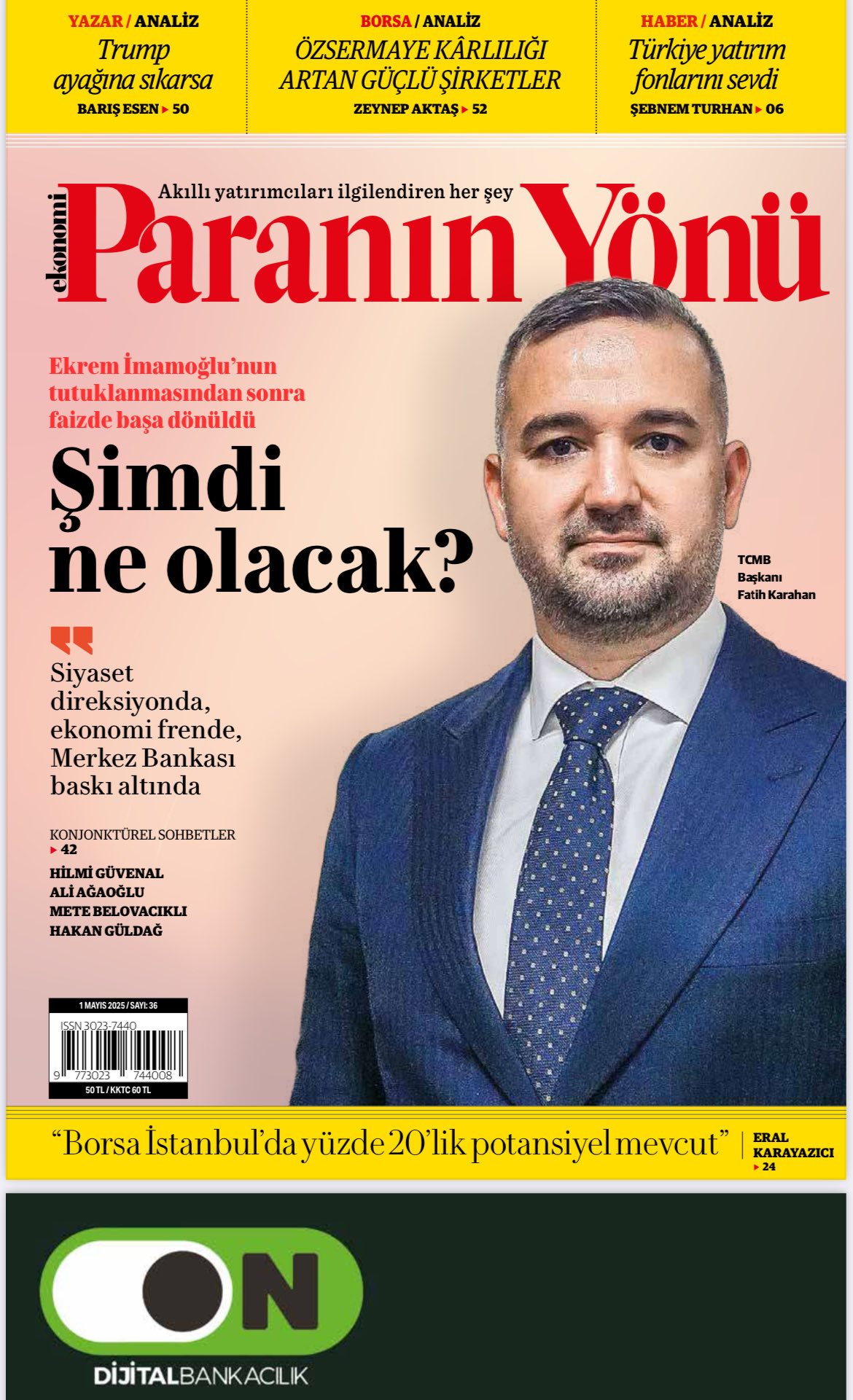 paranın yönü mayıs sayısı kapak