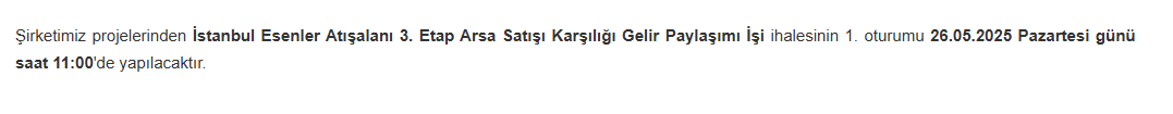 emlak konut kap açıklaması