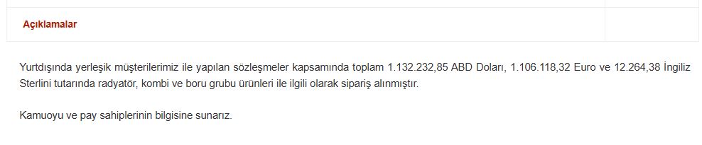 sanica ısı kap acıklaması