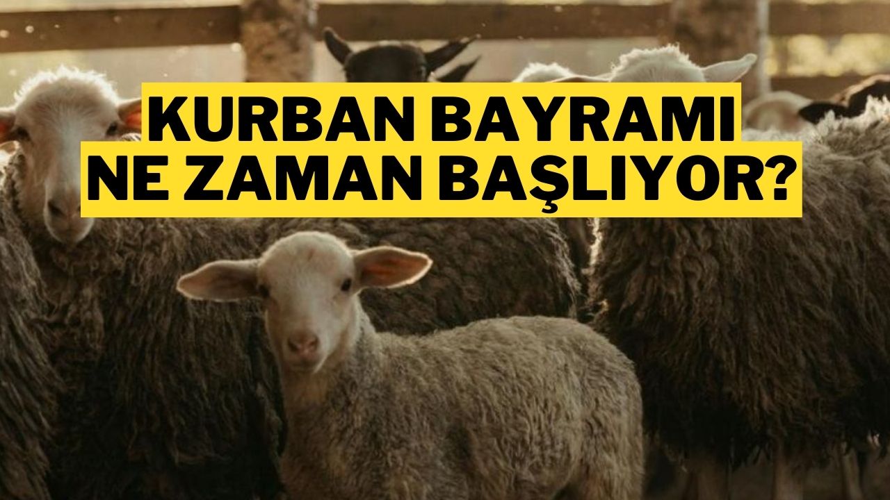 Kurban Bayramı 2025 ne zaman başlıyor sorusu.