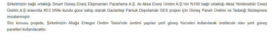 smart güneş teknolojileri smrtg hisse