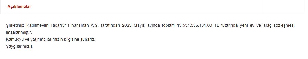 ktlev kap açıklama