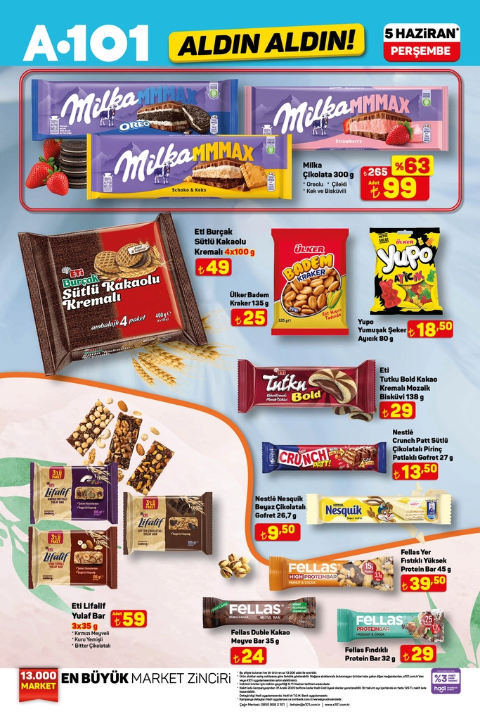 A101 çikolata protein bar