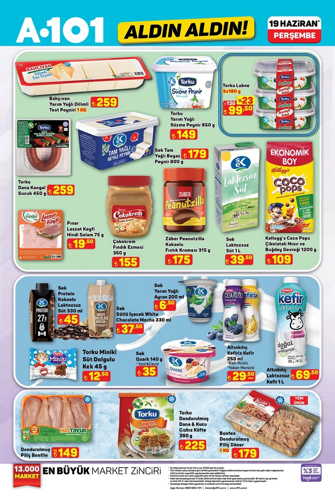 A101 aktüel katalog kahvaltılık ürünleri