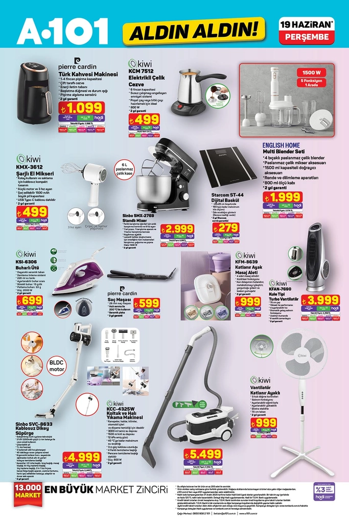 A101 aktüel katalog ev aletleri