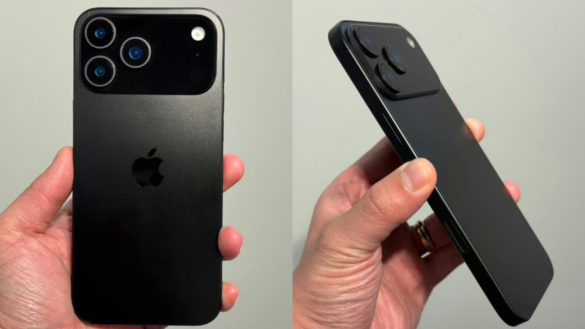 iPhone 17 Pro'nun sızdırılan maket tasarımı