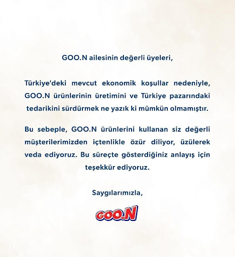 coon bebek bezi türkiye'den çekildi açıklama 