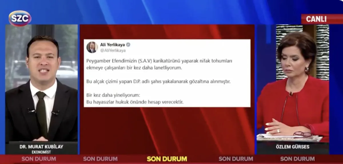 Murat Kubilay "Türkiye Müslüman ülke değil" dedi.