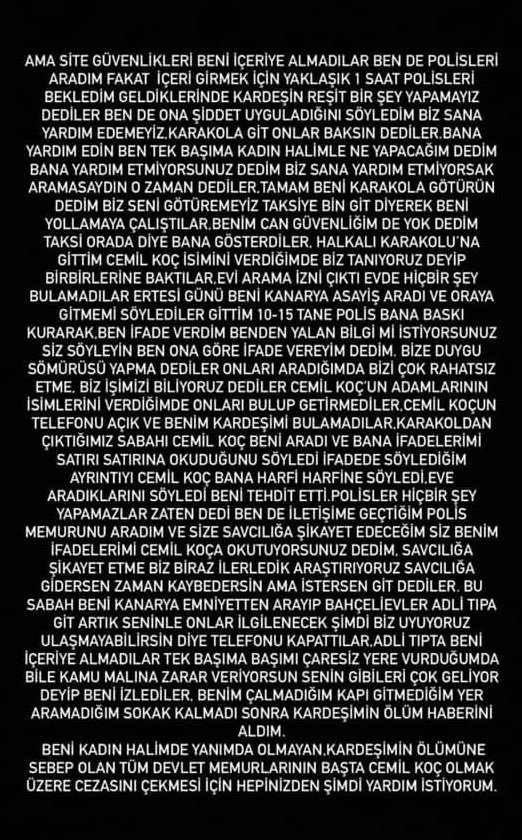 ayşe tokyazın kardeşi esra tokyaz açıklama