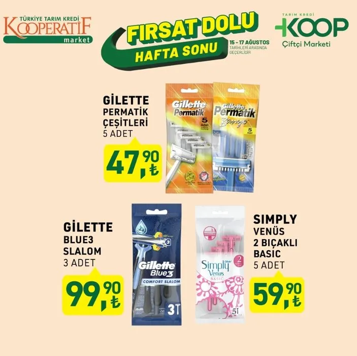 Tarım Kredi 15 ağustos indirimleri