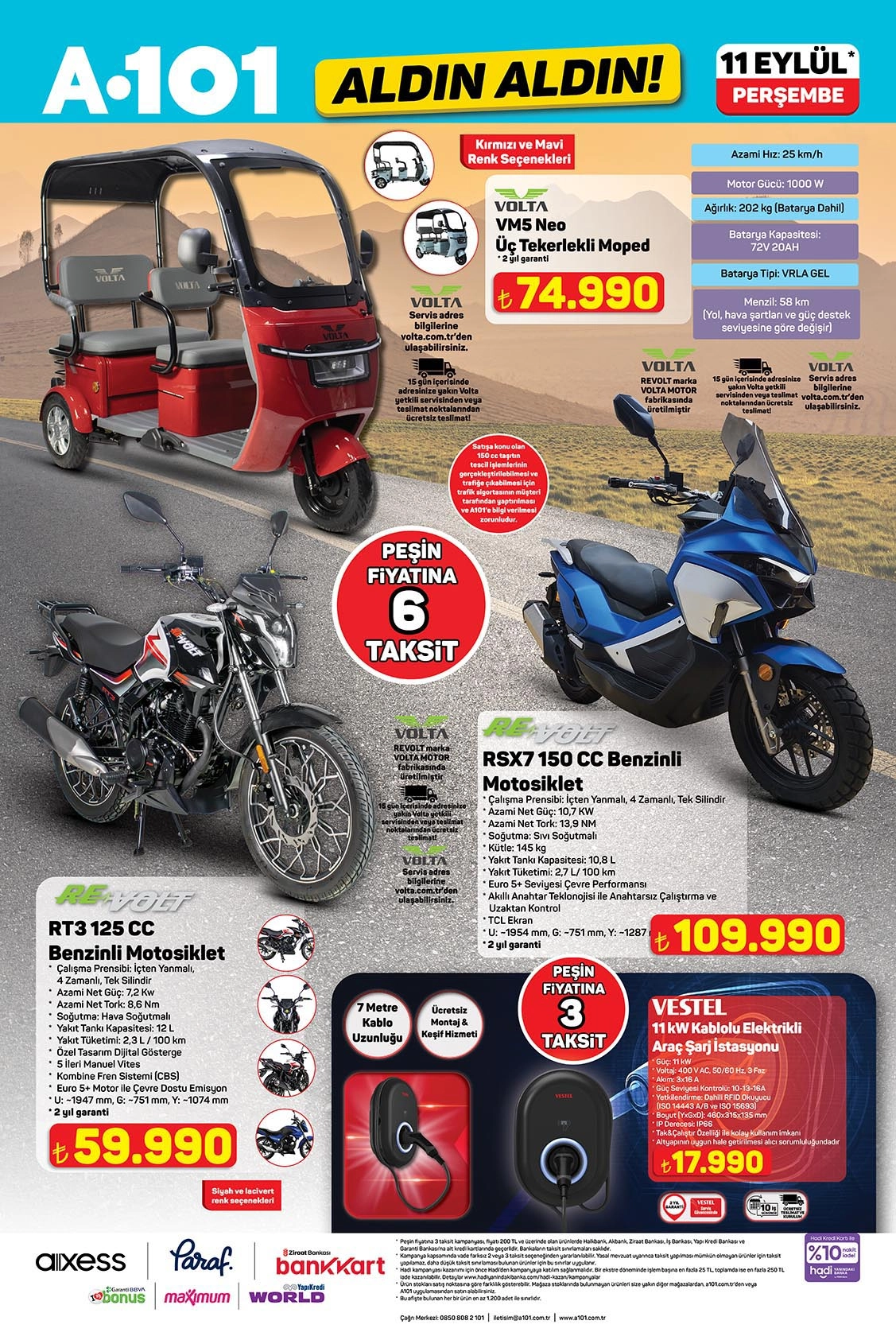 a101 motorsiklet moped