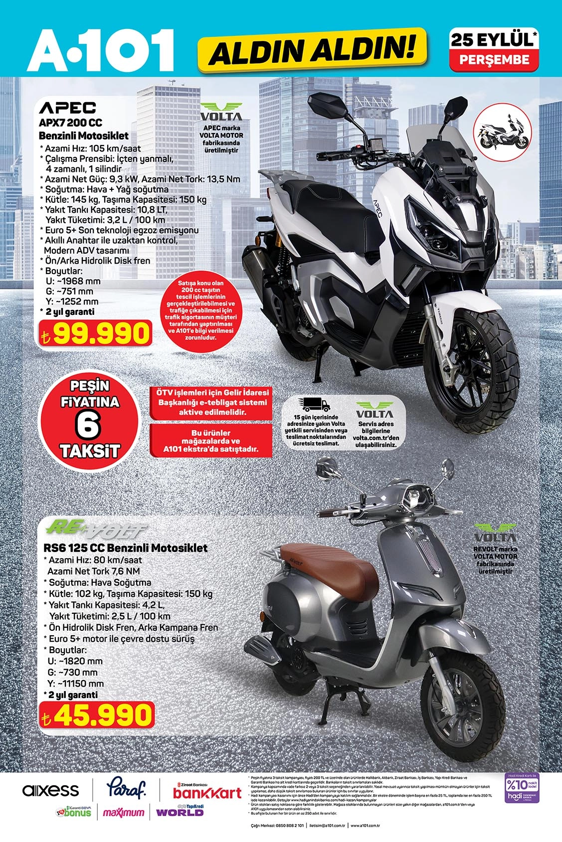 A101 aktüel katalog 23 Eylül 2025