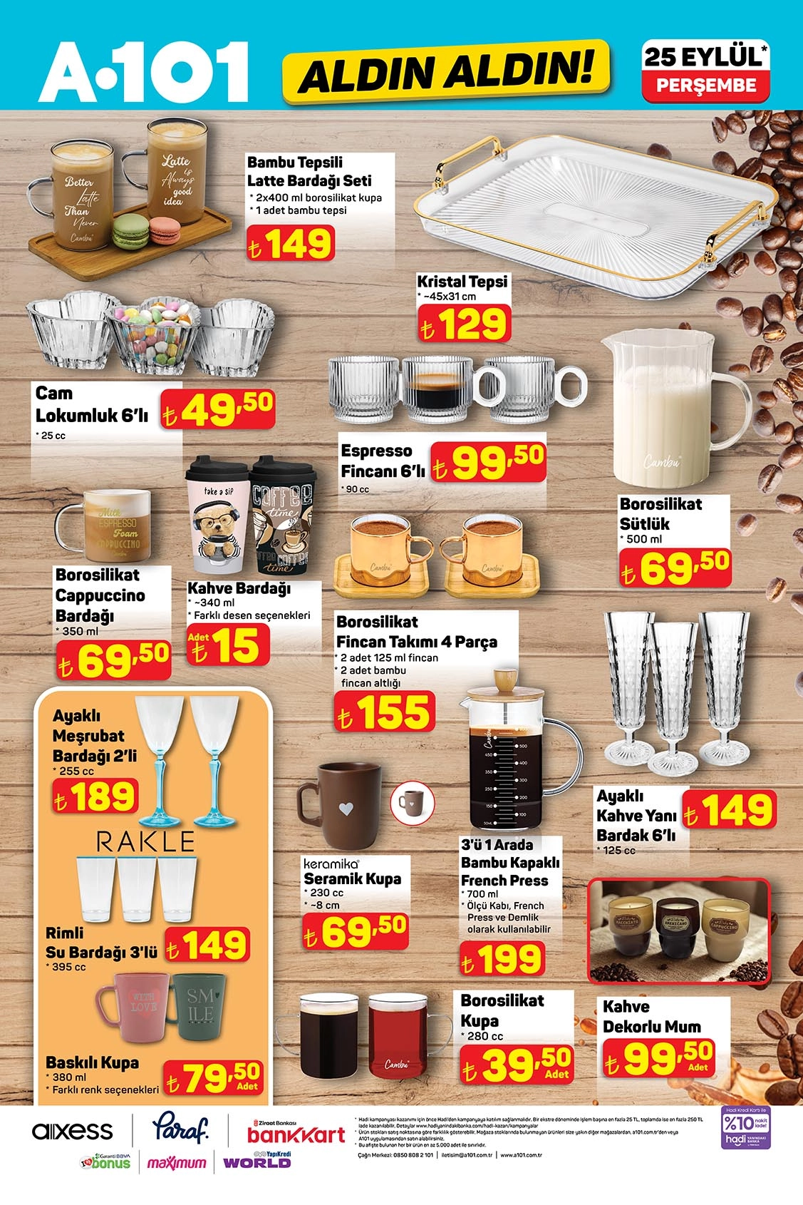 A101 aktüel katalog 23 Eylül 2025