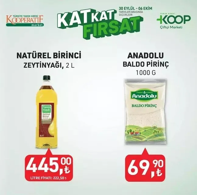 Tarım Kredi Market temel gıda