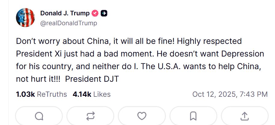 trump çin acıklama
