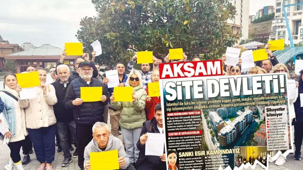 Bosphoruscity Sitesisi aidat krizi