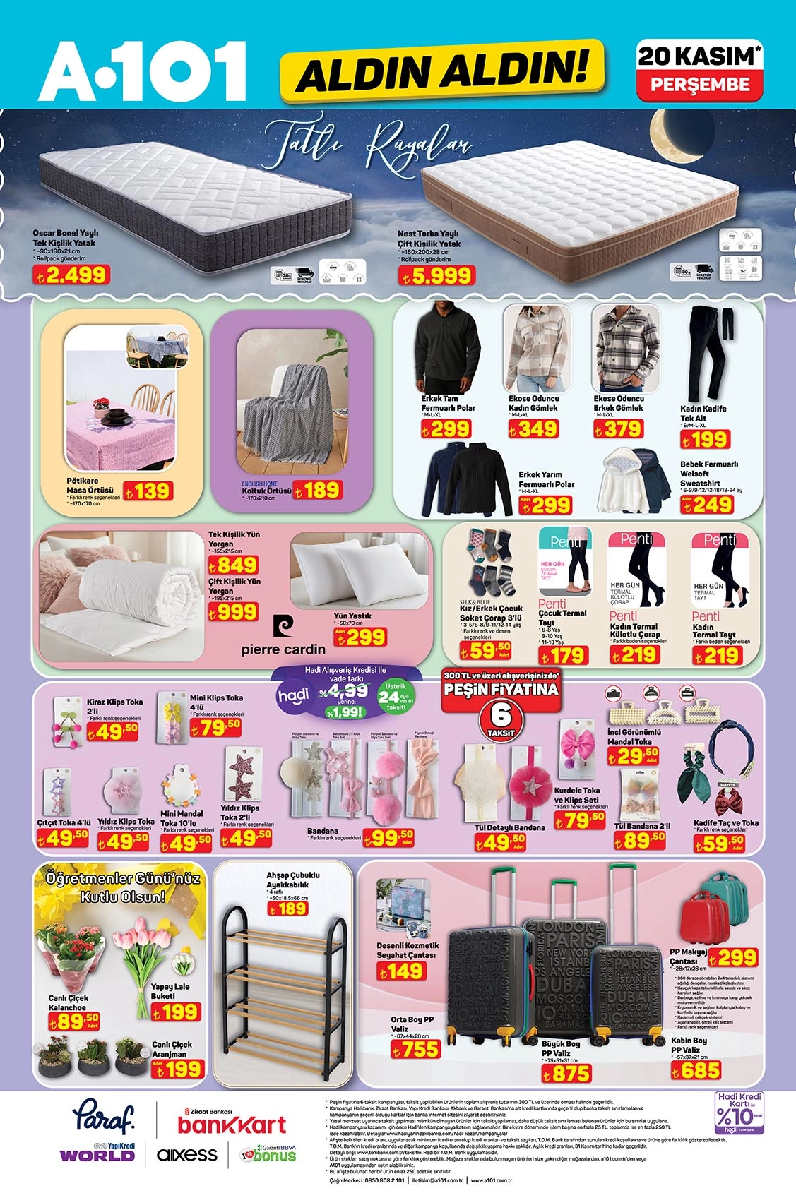 A101 tekstil ve giyim fırsatları