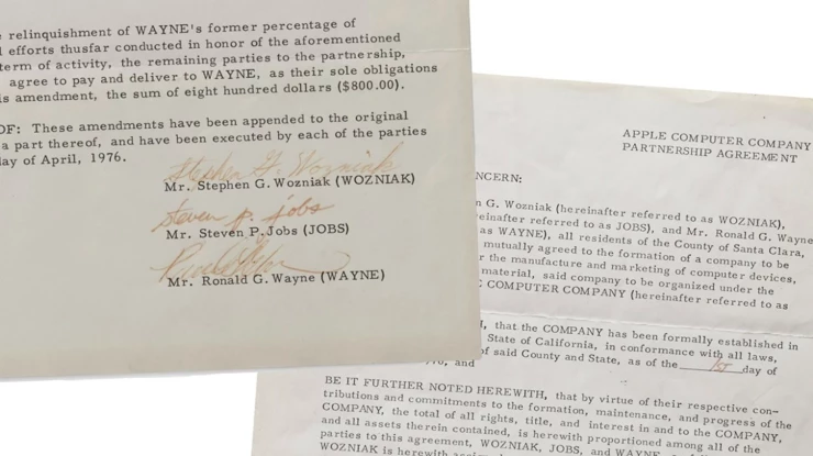 Apple’ın Temelini Atan Belge Milyon Dolarlık Açık Artırmaya Çıkıyor