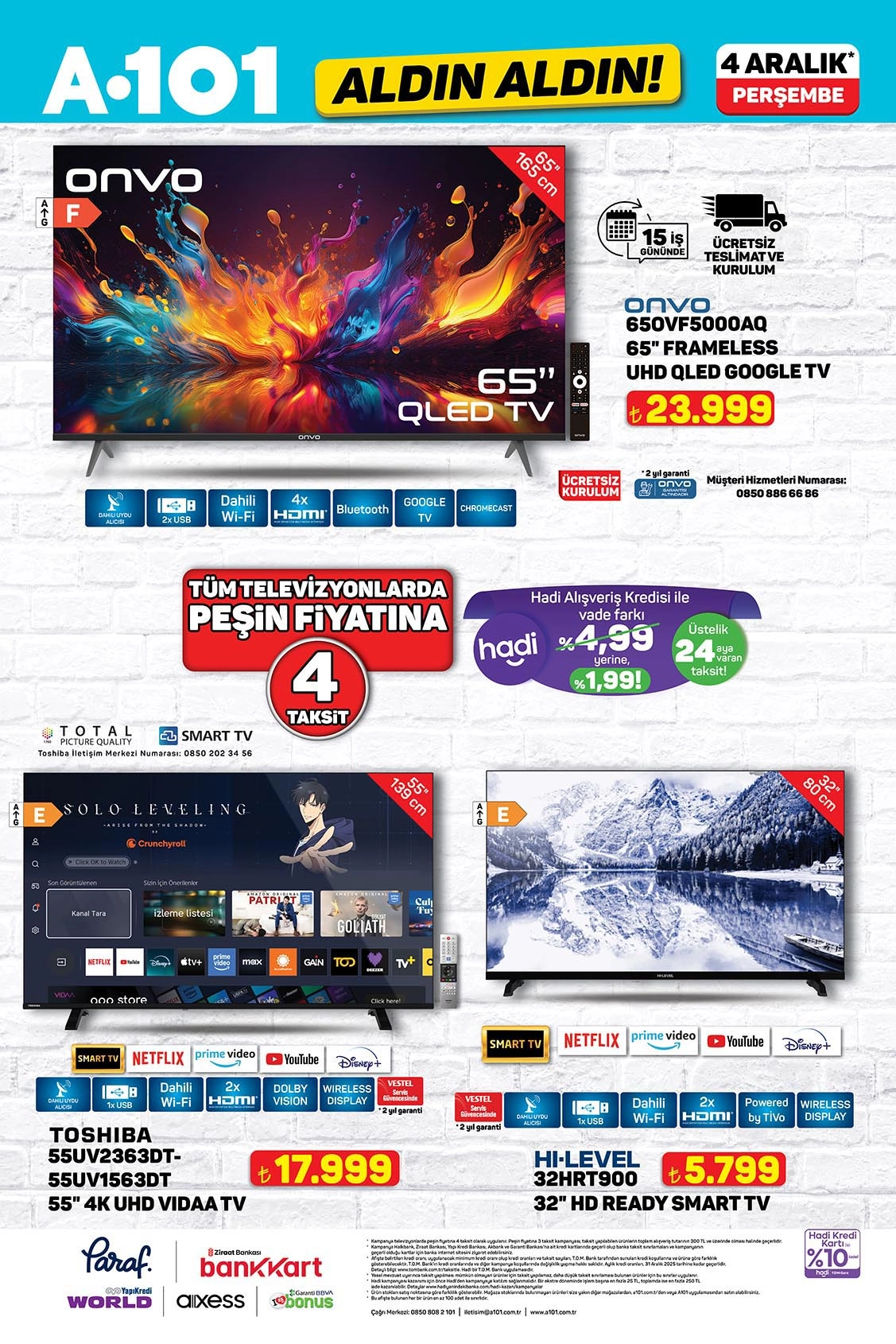 a101 aktüel katalog 4 aralık 2025