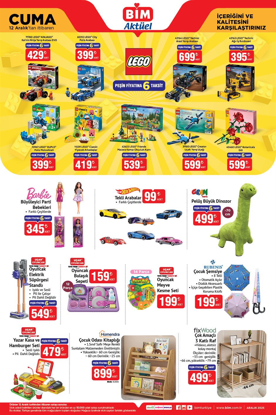 bim aktüel katalog 12 aralık oyuncak
