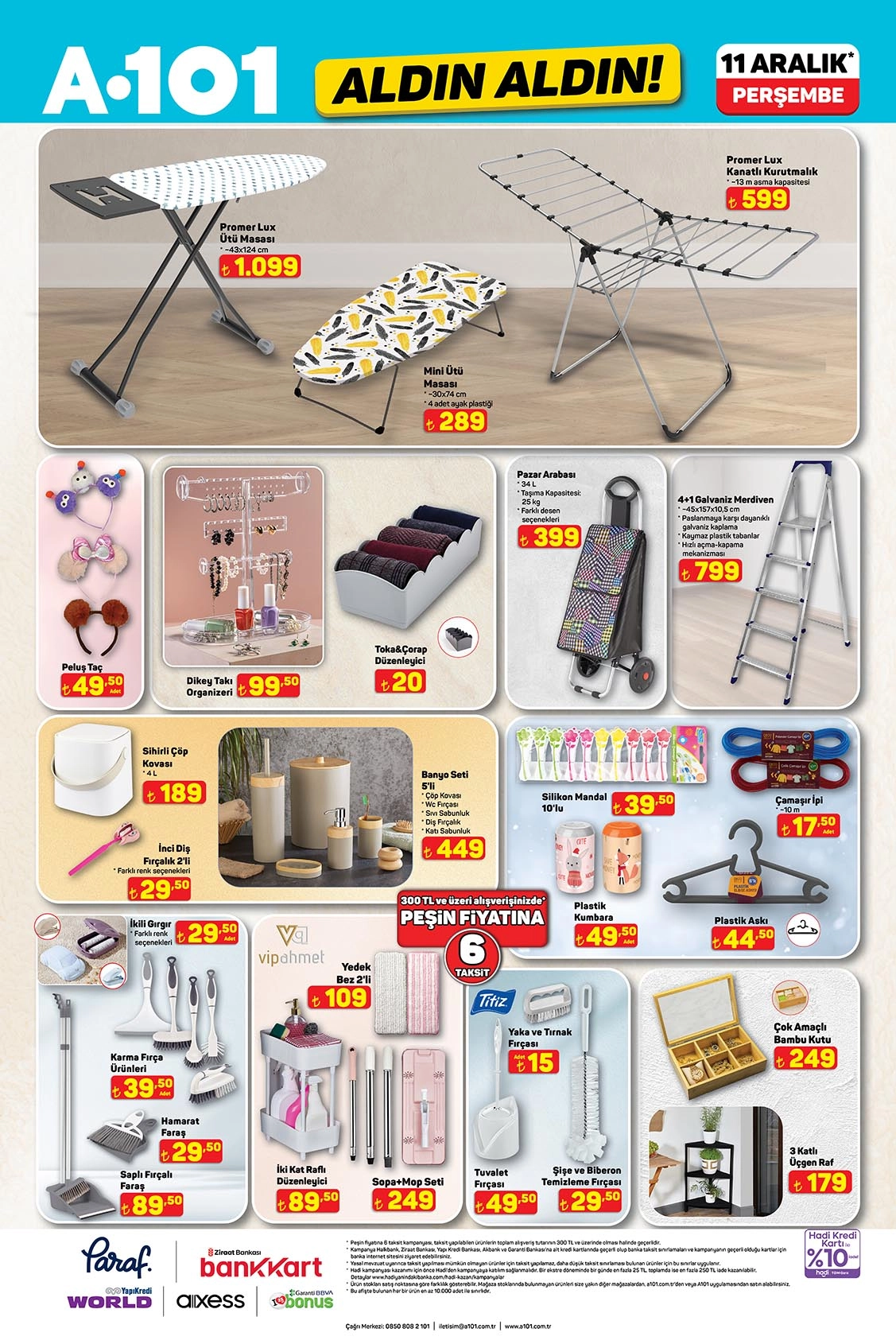 a101 11-aralik 2025 aktuel katalog ev yasam