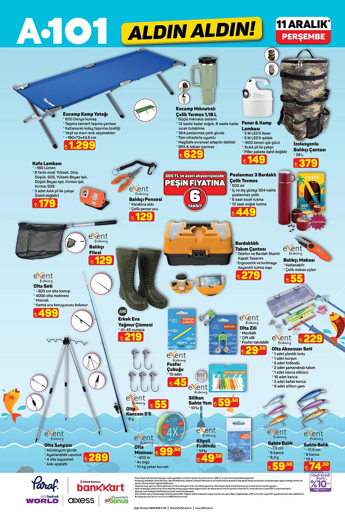 a101 11 aralik 2025 aktuel katalog kamp