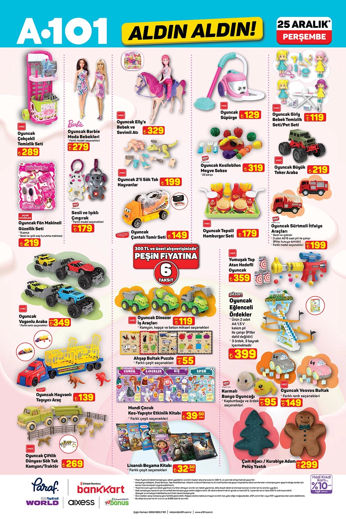 A101 oyuncak kampanyası